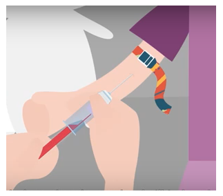 Nieuw filmpje over bloedprikken Nieuw filmpje over bloedprikken